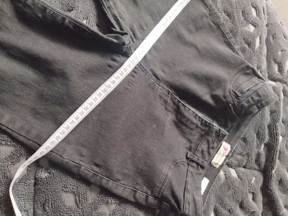 Gri Kadın Bel Detaylı Normal Boy Jean - Görsel 3