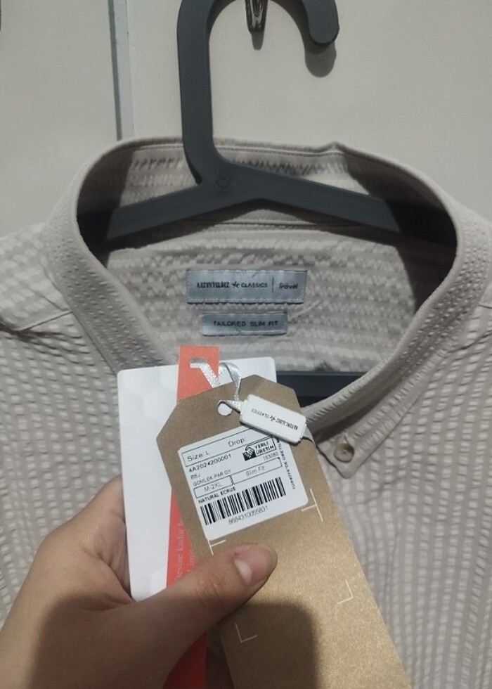 Erkek gömlek  - Görsel 3