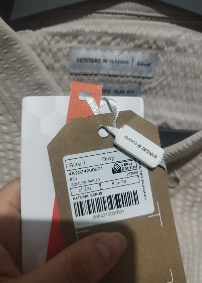 Erkek gömlek  - Görsel 4