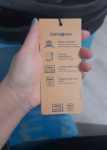 Siyah Gri Minimalist Fermuarlı Laptop Çantası - Görsel 8