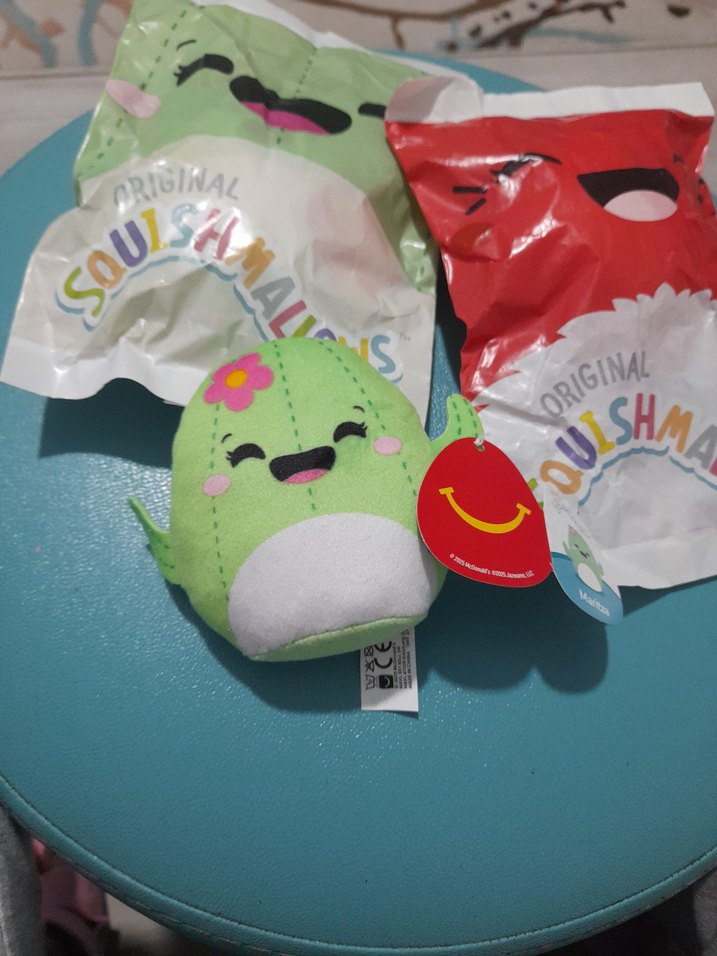 Renkli Pastel Squishmallow Peluş Oyuncaklar - Görsel 3