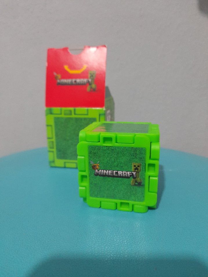 Minecraft Yeşil Blok ve Figür Oyuncak - Görsel 3