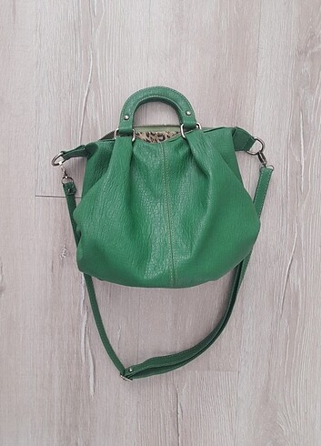  Beden yeşil Renk Bayan çanta