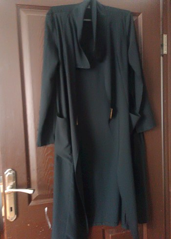 Siyah Uzun Kadın tunik - Görsel 2