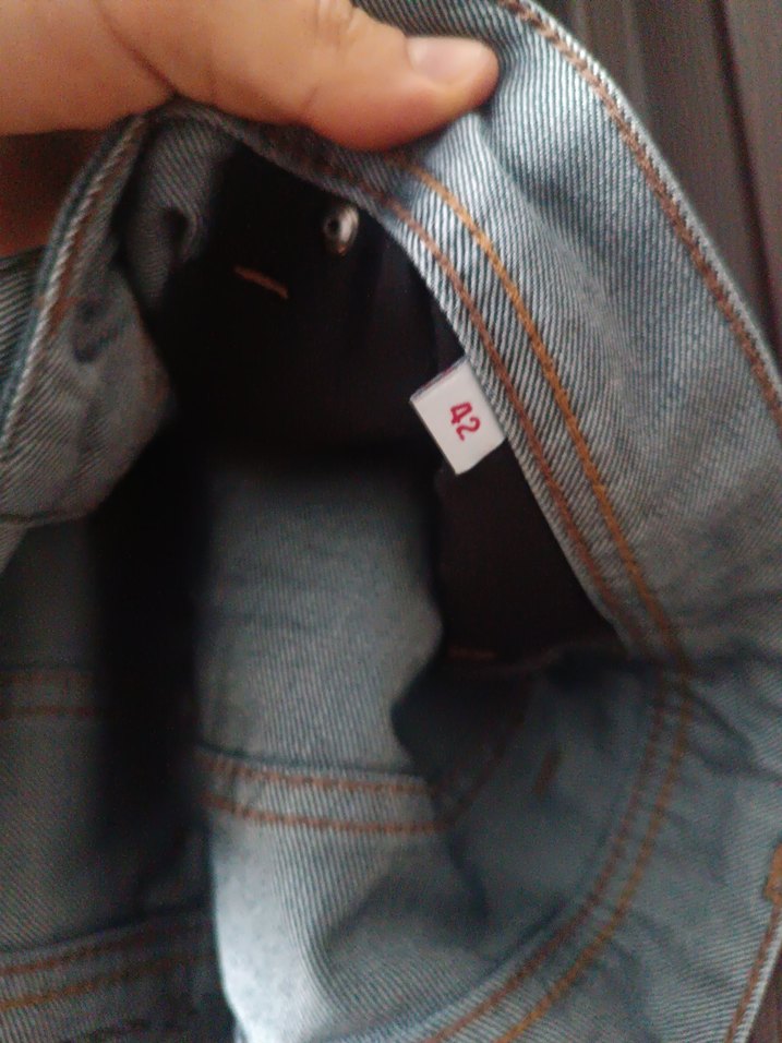 Parlak Mavi Kadın Midi Kot Pantolon - Görsel 2