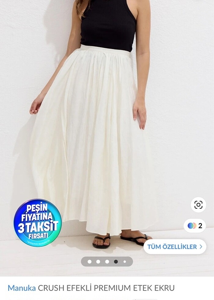 Manuka crush etek - Görsel 2