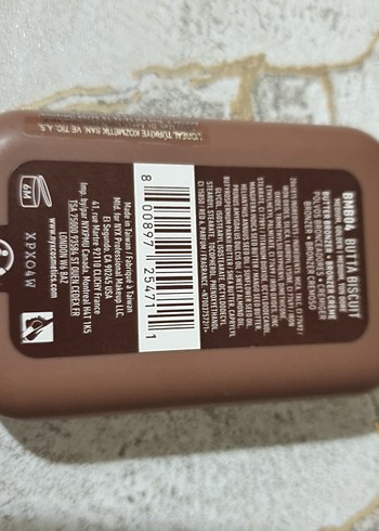Beden Renk NYX Buttermelt 04 Allık