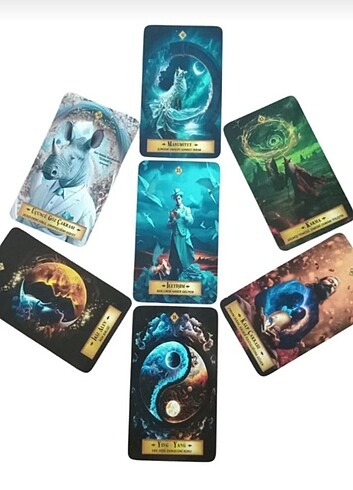Beden Kuş tüyü tarot destesi