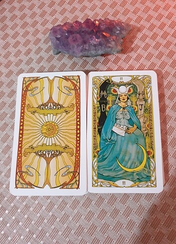 Golden art tarot destesi 