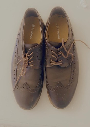 Kahverengi Erkek Klasik Deri Ayakkabı - Görsel 2