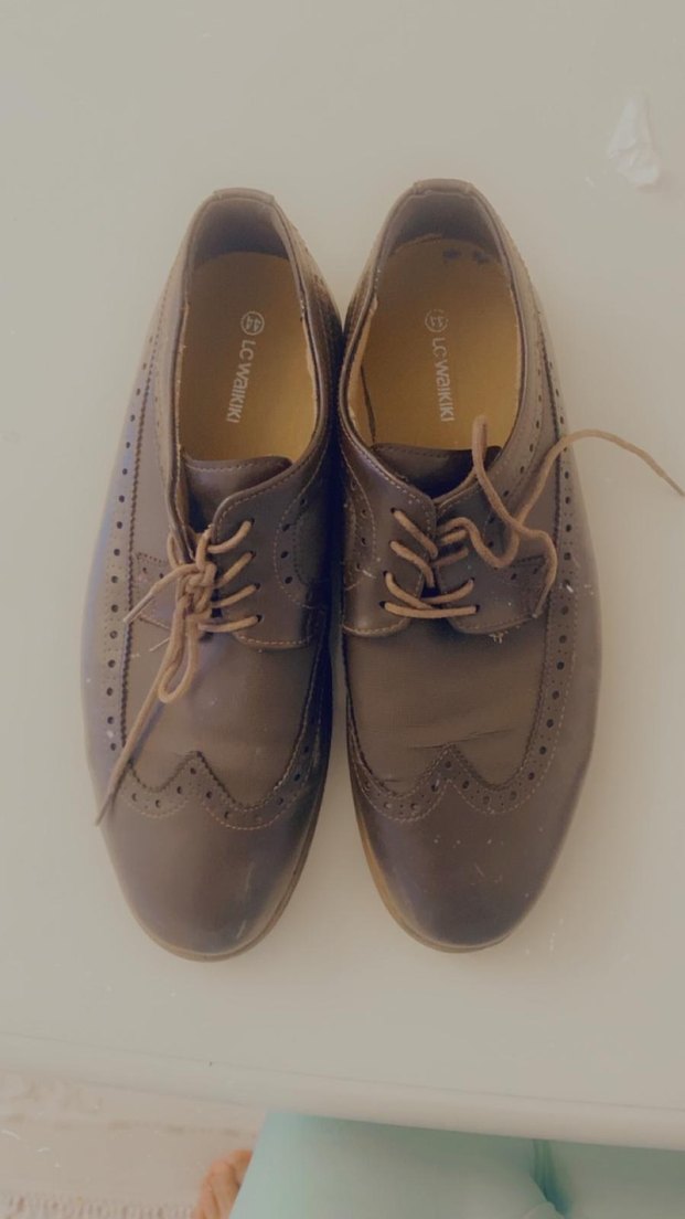 Kahverengi Erkek Klasik Deri Ayakkabı - Görsel 2