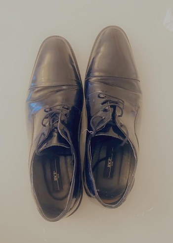 Klasik Erkek Lacivert Buckle Detaylı Ayakkabı - Görsel 4