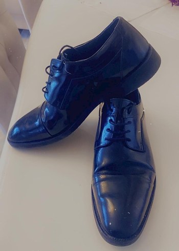 Klasik Erkek Lacivert Buckle Detaylı Ayakkabı - Görsel 2