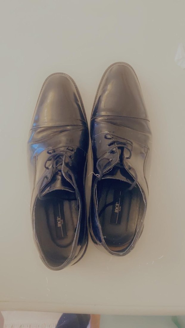 Klasik Erkek Lacivert Buckle Detaylı Ayakkabı - Görsel 4