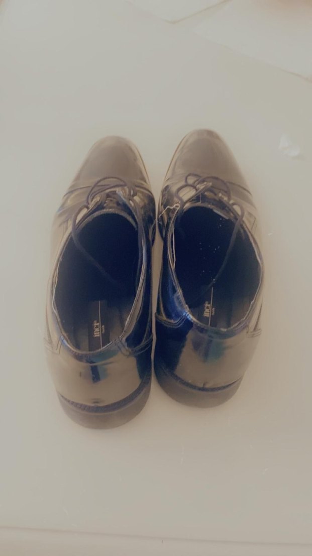 Klasik Erkek Lacivert Buckle Detaylı Ayakkabı - Görsel 3