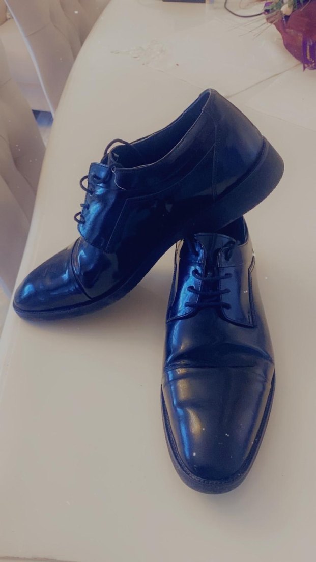 Klasik Erkek Lacivert Buckle Detaylı Ayakkabı - Görsel 2