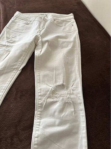 Mavi Jeans Beyaz kot pantolon