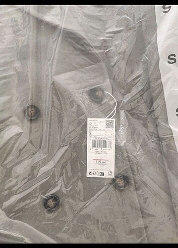 s Beden haki Renk Mango El Yapımı Oversize Yün Palto