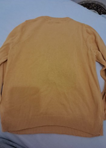 LCW Waikiki sarı Uzun Kollu Triko cocuk Kazak 5,6yaş - Görsel 4