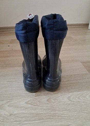 Siyah Erkek Çocuk Lastik Bot - Görsel 3