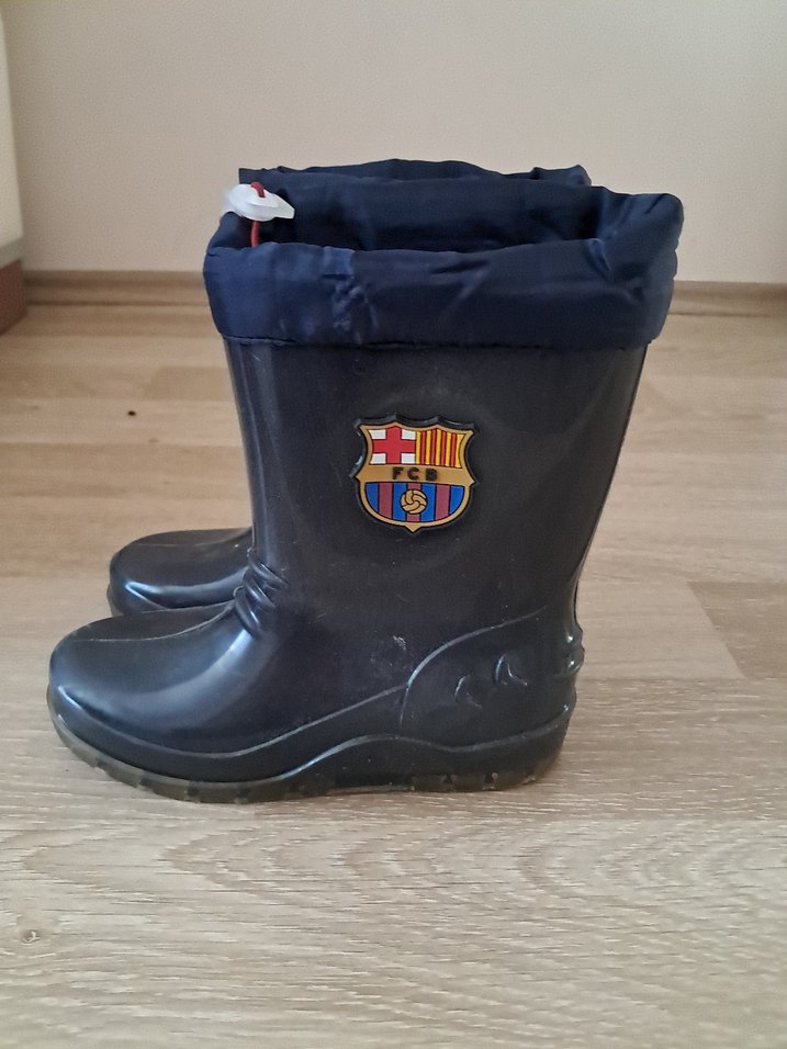 Siyah Erkek Çocuk Lastik Bot - Görsel 2