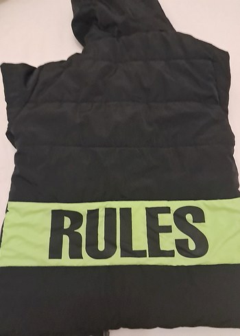 civil Kapüşonlu Siyah Erkek Çocuk Mont - Görsel 5