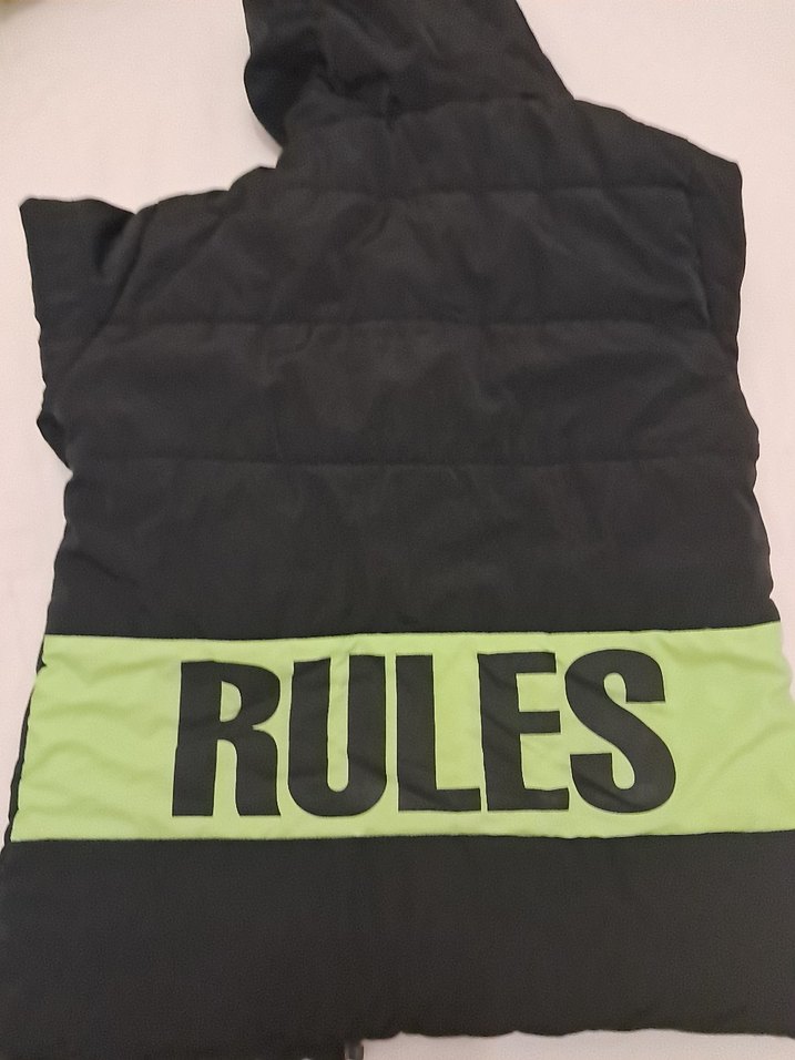 civil Kapüşonlu Siyah Erkek Çocuk Mont - Görsel 5