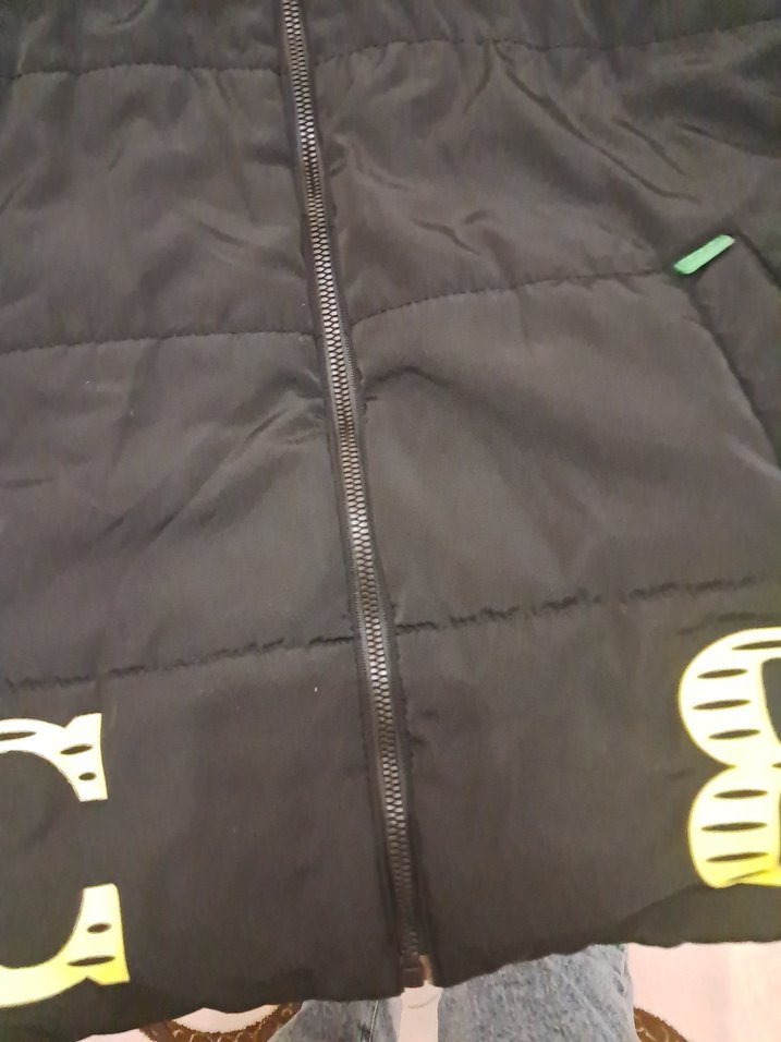 civil Kapüşonlu Siyah Erkek Çocuk Mont - Görsel 3