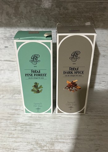 Rebul Dark Spice ve Pine Forest Kadın Kolonyası - Görsel 2