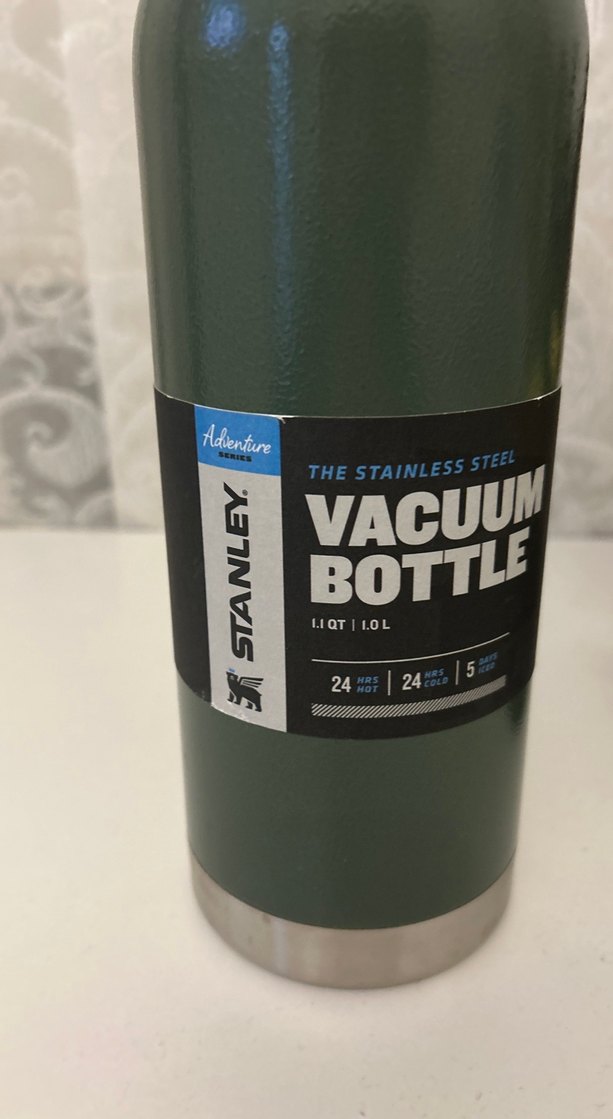 Stanley Vakumlu Çelik Termos 1L Yeşil - Görsel 2