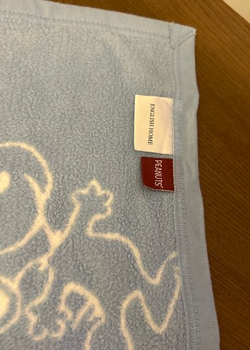 Pamuklu Beyaz Baskılı Çocuk Battaniyesi - Görsel 3