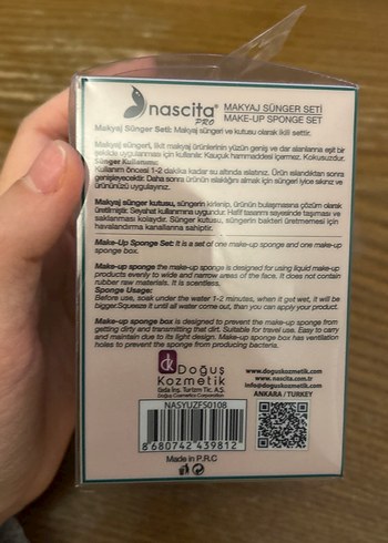 Nascita Pro Espresso Makyaj Süngeri Seti - Görsel 2