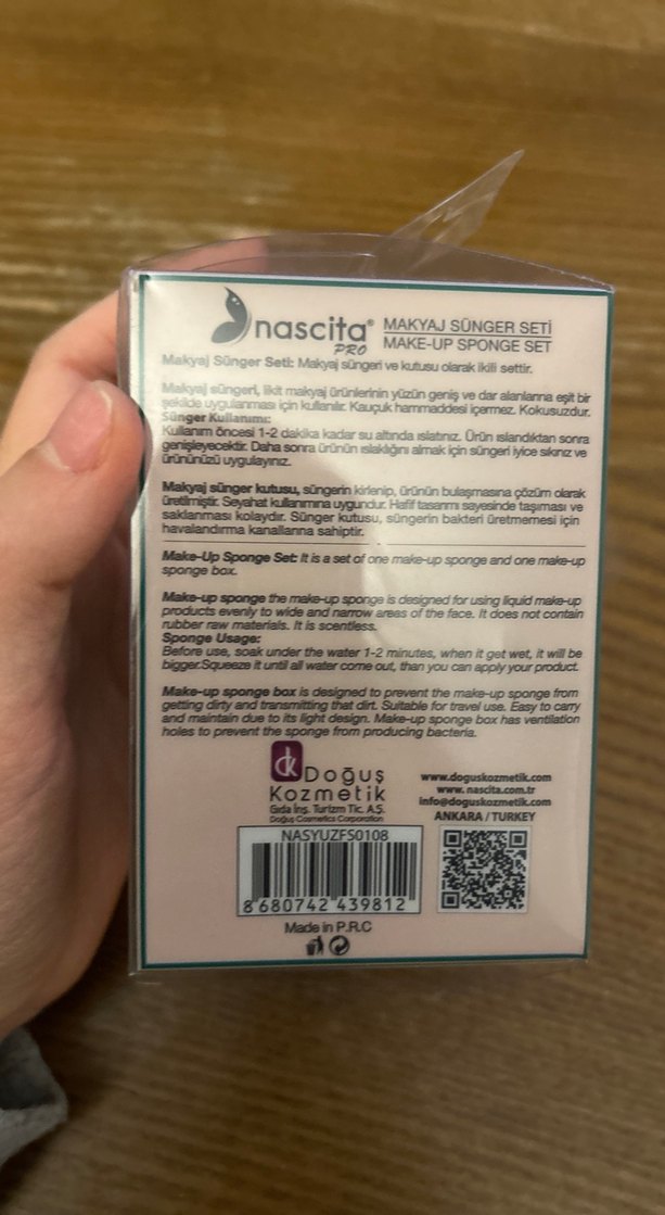 Nascita Pro Espresso Makyaj Süngeri Seti - Görsel 2