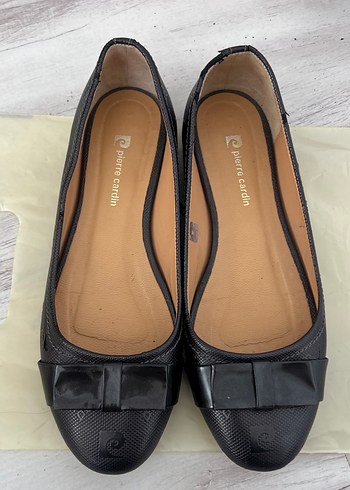Pierre Cardin Siyah Tokali Kadin Babet