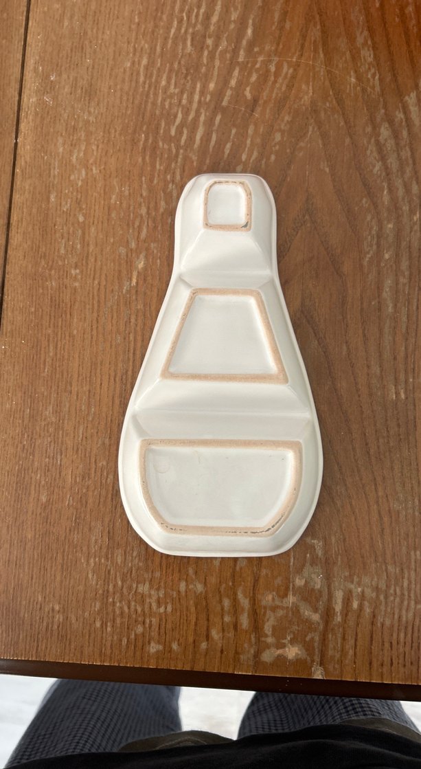 Beyaz Çok Bölmeli servis ürünü - Görsel 2