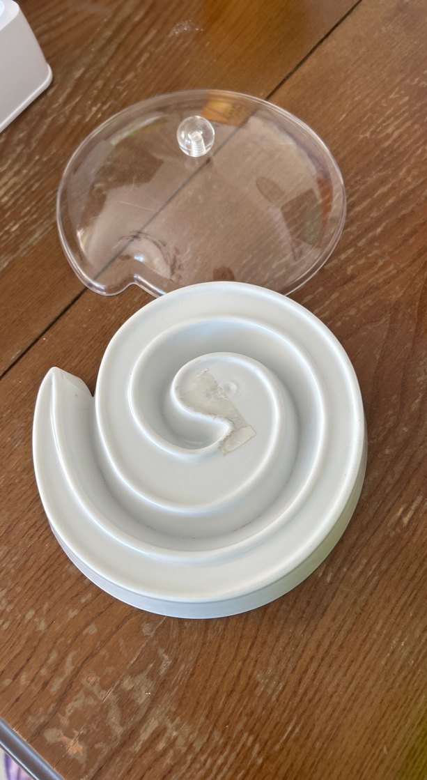 Beyaz Çağdaş Desensiz Tabak - Görsel 4