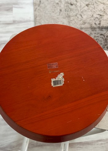 Bohem Tarzı Bej Ahşap Tabak - Görsel 2