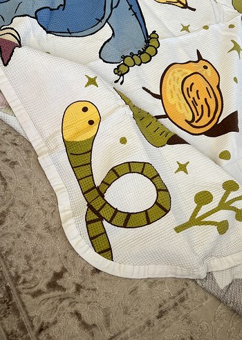 Çocuklar için Çok Renkli Baskılı Battaniye - Görsel 4