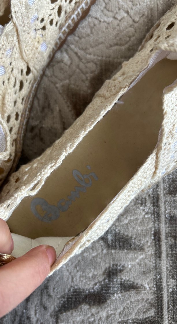 Dantel Detaylı Beyaz Kadın Espadril - Görsel 4