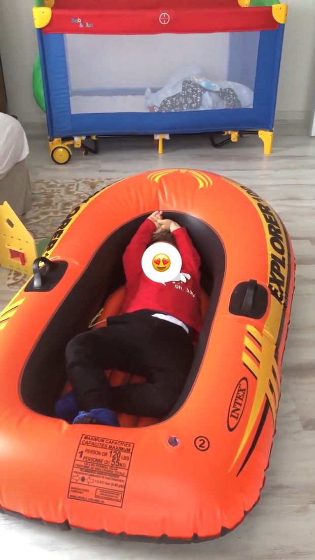 Intex Explorer 200 Turuncu Şişme Bot - Görsel 2