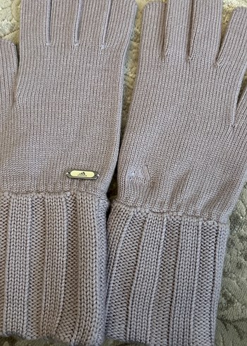 Gri Örgü Kadın Adidas Eldivenleri - Görsel 2