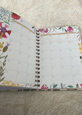 Sert kapak süresiz ajanda - Görsel 5