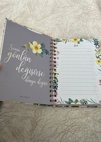 Sert kapak süresiz ajanda - Görsel 4