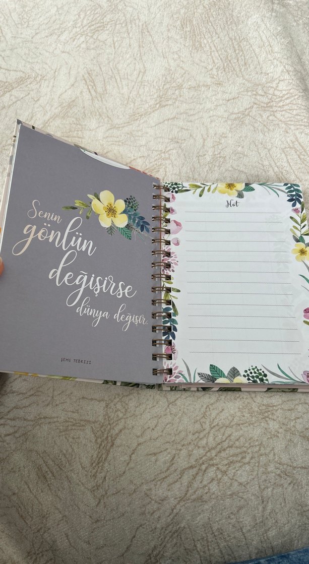 Sert kapak süresiz ajanda - Görsel 4