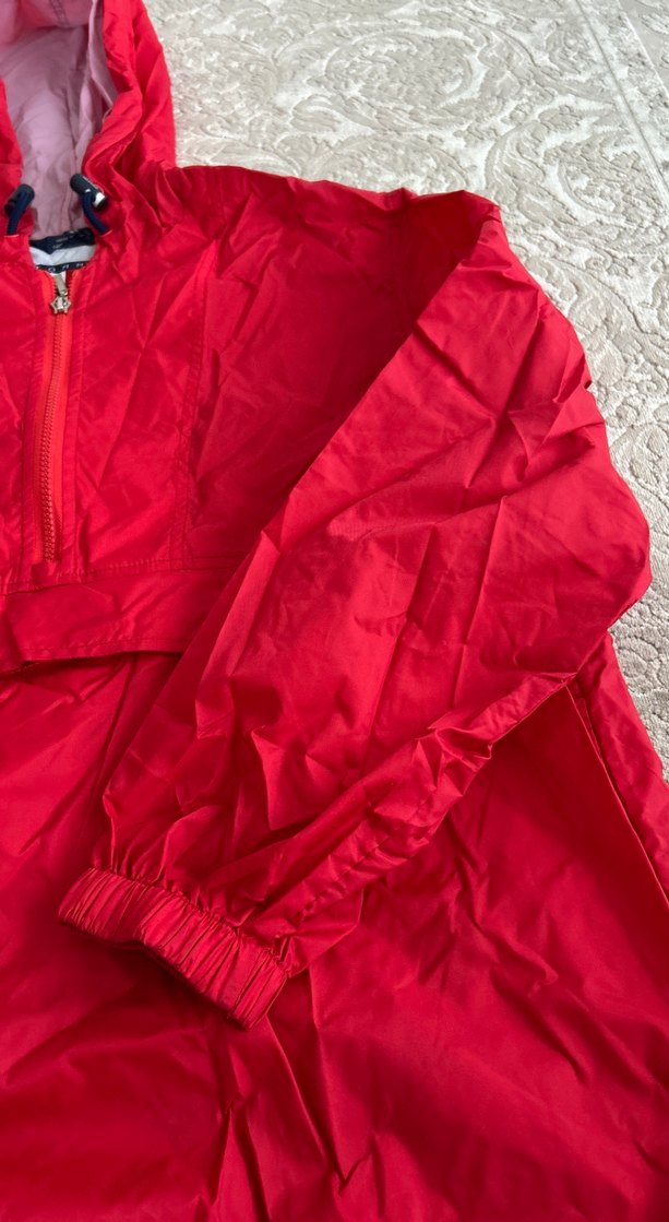 Kapüşonlu unisex Rüzgarlık - Görsel 3