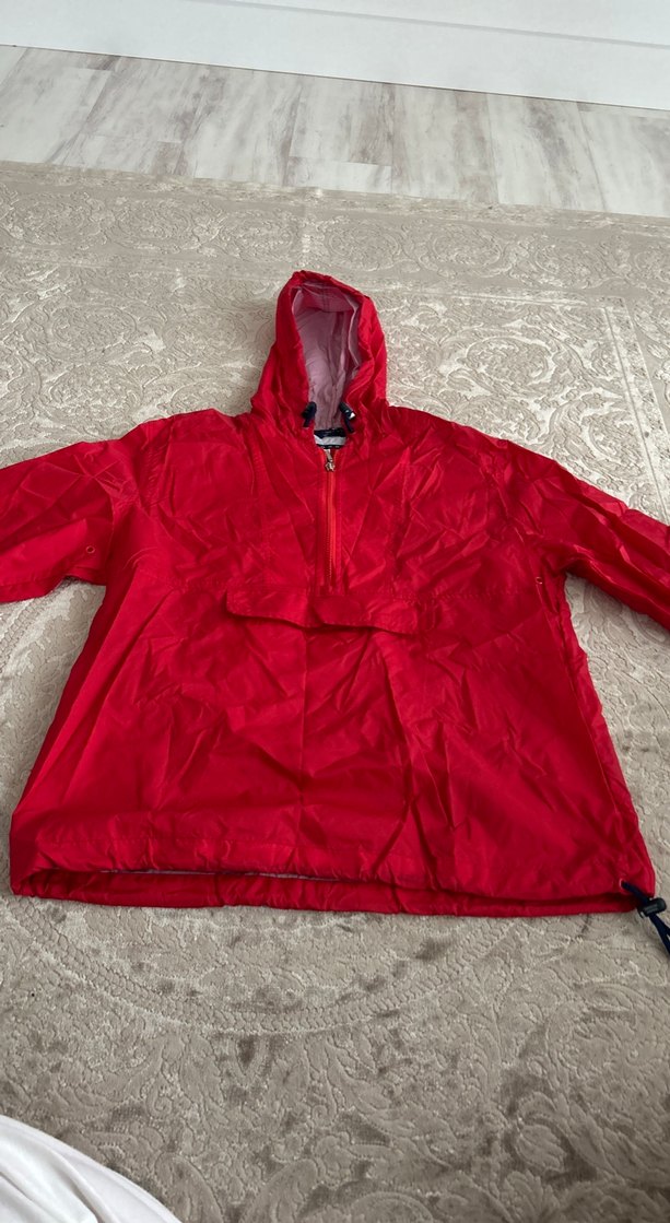 Kapüşonlu unisex Rüzgarlık - Görsel 2