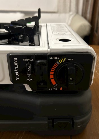 Nurgaz Beyaz Taşınabilir Kamp Ocağı - Görsel 2