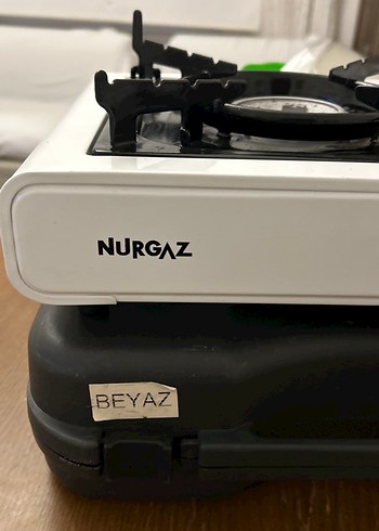 Nurgaz Beyaz Taşınabilir Kamp Ocağı - Görsel 3