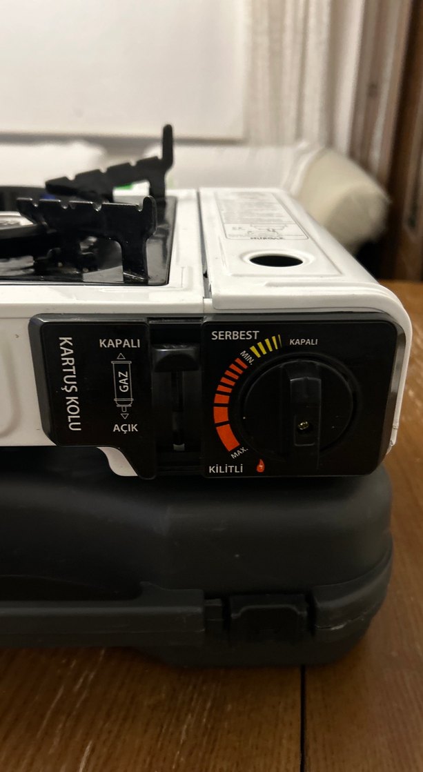 Nurgaz Beyaz Taşınabilir Kamp Ocağı - Görsel 2