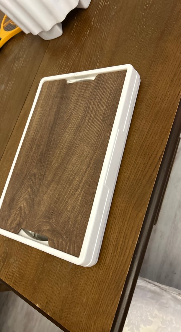 Beyaz katlanabilir masa ve depolama alanı - Görsel 3